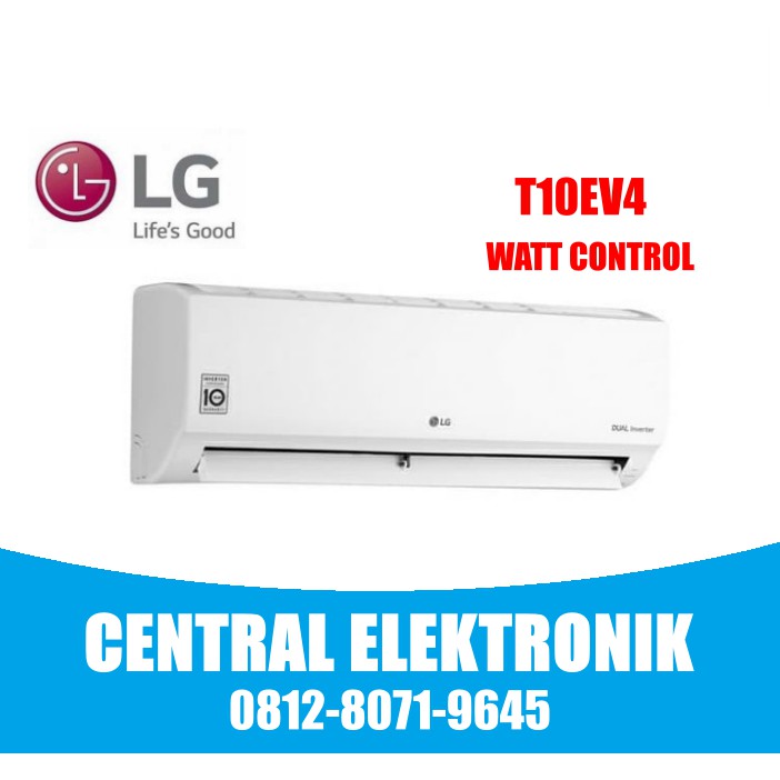 Ac Lg T10ev4 1pk Inverter Dual Cool Eco Watt Control Pasang Depok Indonesia