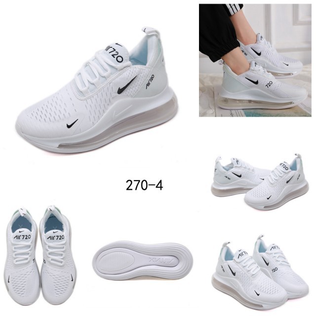 Sepatu  NIKE AIR270 LADY WHITE SNEAKERS 270-4