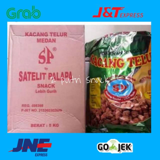 

Kacang Telur Medan Satelit Palapa 5Kg /Dus