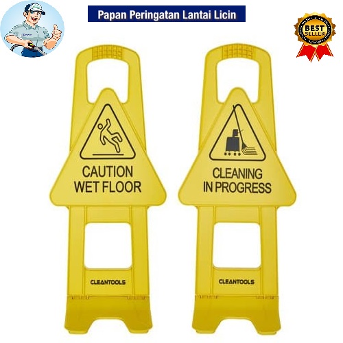 Wet Floor Sign model Penguin Cleantools