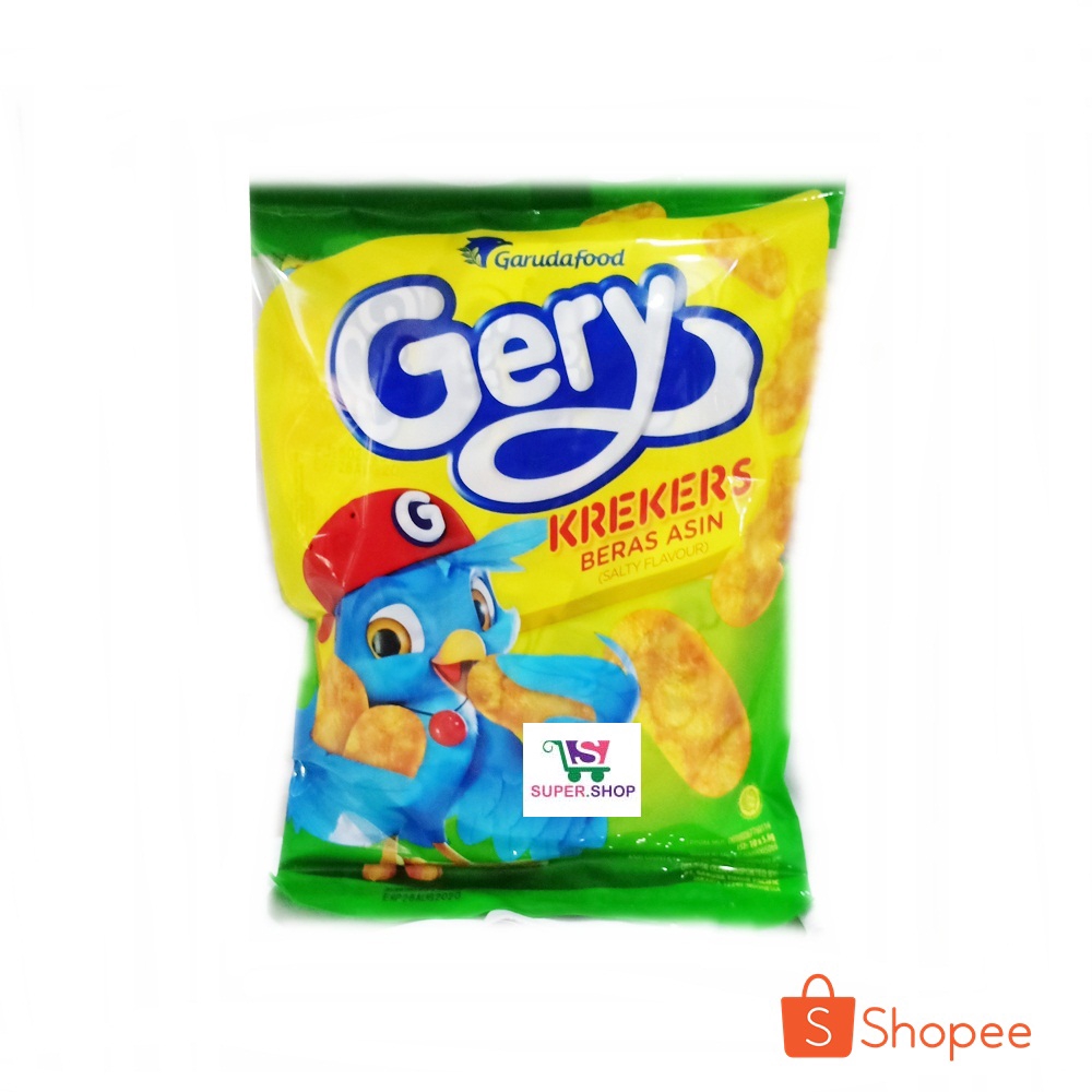 Gery Krekers Beras Asin (isi 10 pcs) | krakers