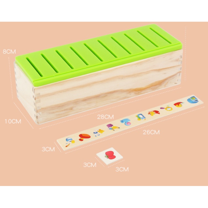 KNOWLEDGE CLASSIFICATION BOX / Mainan Edukasi Classification Box / Sortasi Mainan Kayu Wooden Toys / Sensory Toys Anak / Mainan Montessori Toys Kayu / KNOWLEDGE Category Box