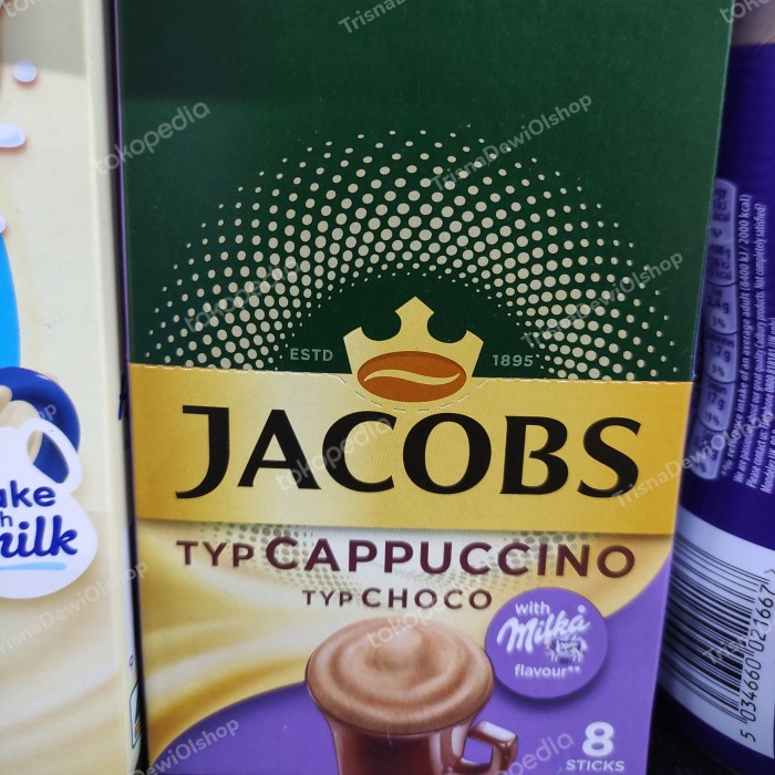 

JACOBS Coffee Typ Cappuccino Chocolate With MilkaFlavour Import isi8's
