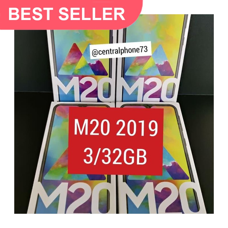 BERGARANSI Samsung Galaxy M20(3GB/32GB)-OCEAN BLUE