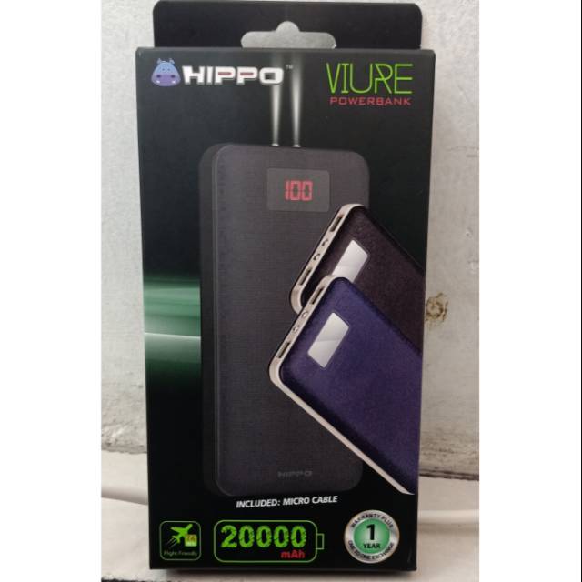 Powerbank hippo 20000mah