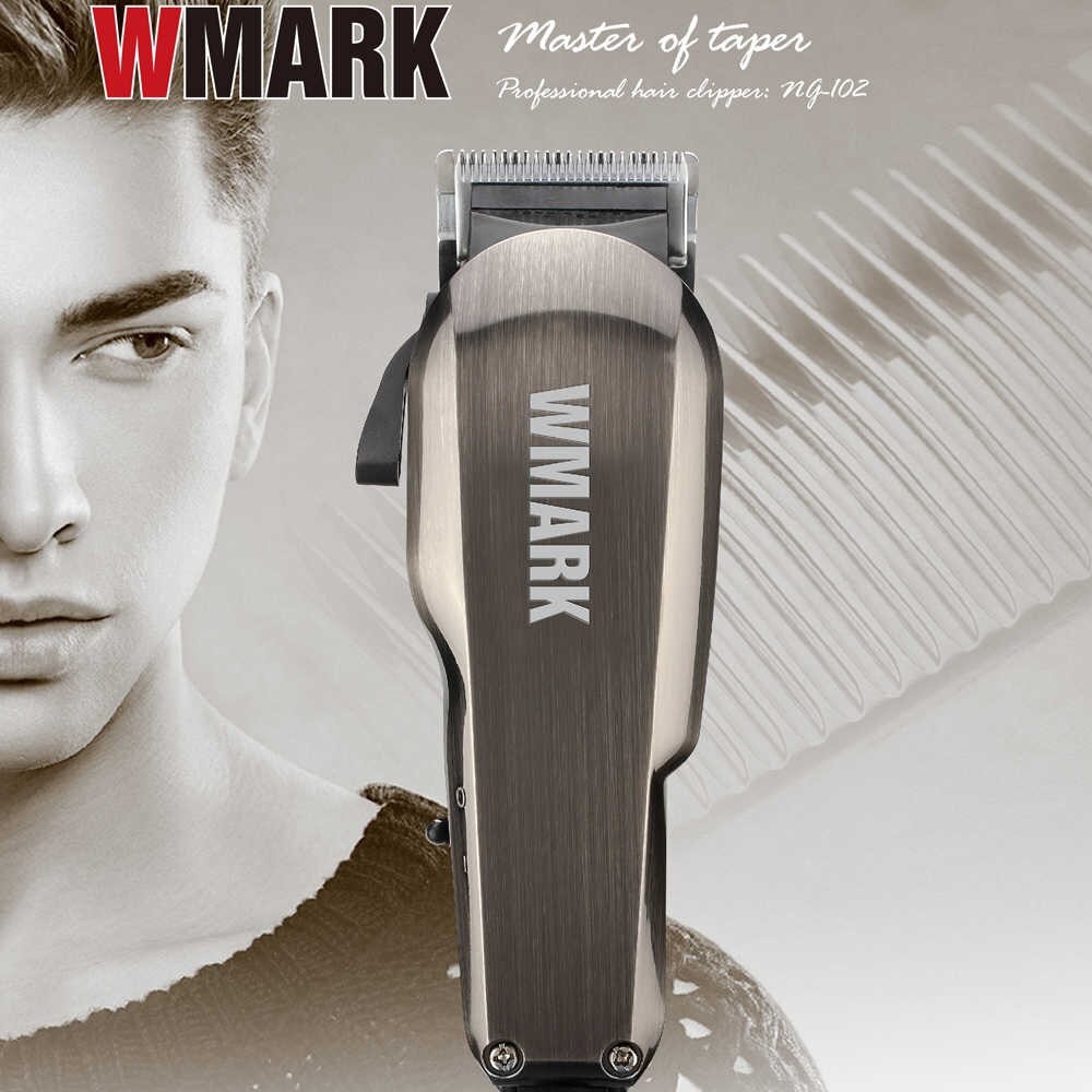 WMARK NG 102 Carbon Classic Hair Clipper - Alat Pangkas Cukur Rambut