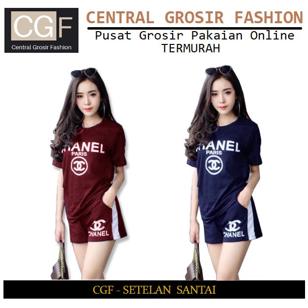 Setelan Santai Olahraga - Central Grosir Fashion (CGF) - Ukuran XL-3XL - Matt Baby Terri
