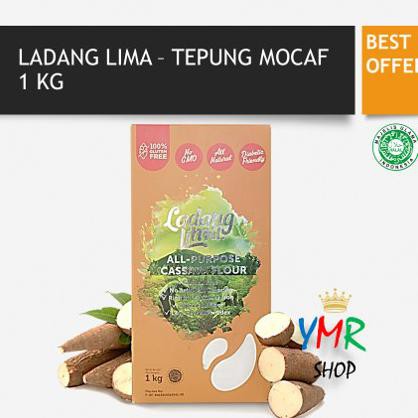 

Promo Awal tahun Mocaf gluten free / Tepung singkong by Ladang Lima - 1kg Cuci Gudang Awal Tahun