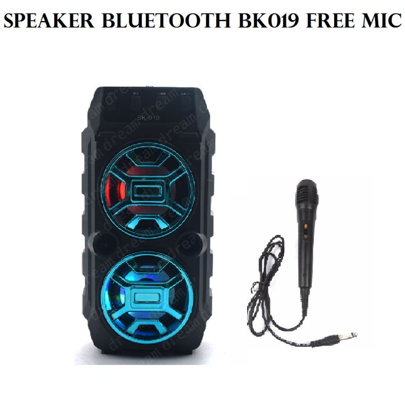 COD✅ SPEAKER BLUETOOTH KARAOKE SX 2006-Salon Aktif /BK-019/SK-1062/ FREE MIC+REMOTE+KABEL USB