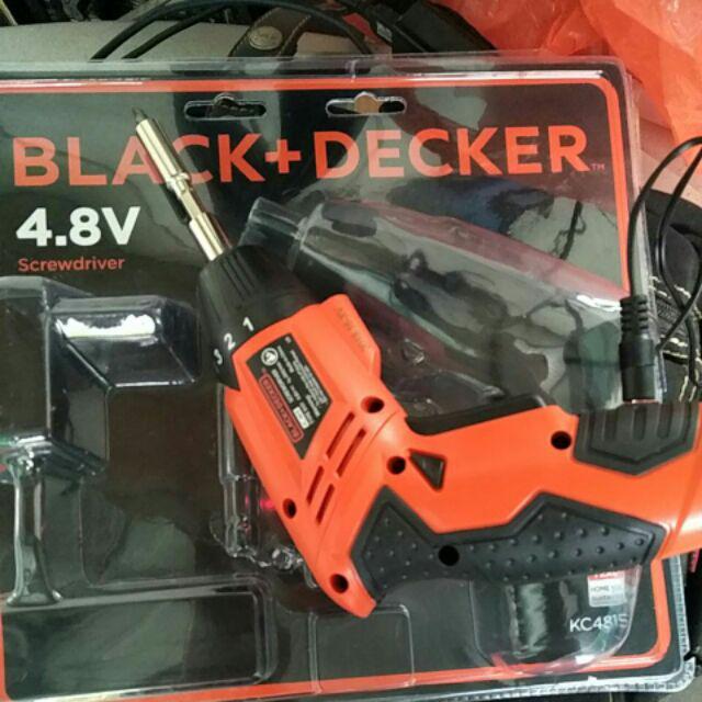 Obeng Cordless Blackdecker Kc4815