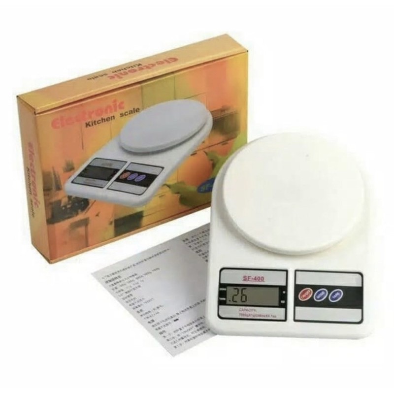 Timbangan Dapur Digital SF400 - Electronic Kitchen Scale - Timbangan Dapur SF400