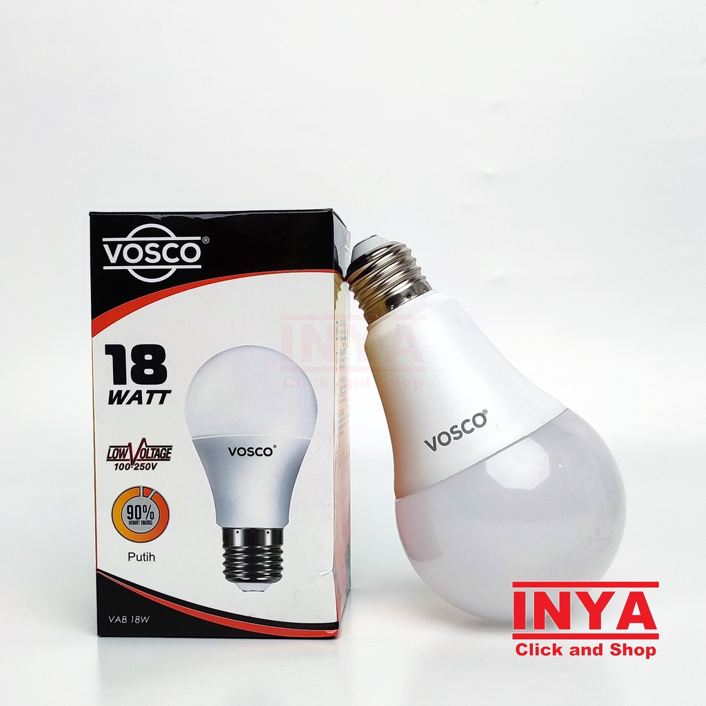 BOHLAM LED VOSCO PUTIH DAYLIGHT 18W - Lampu Bulb