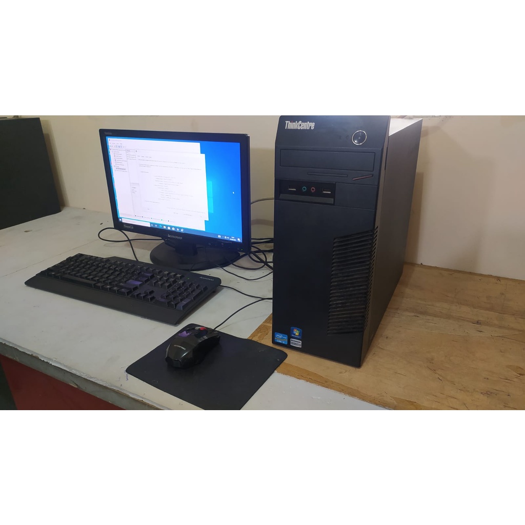 PC Komputer Build Up CPU ThinkCentre Lenovo Core i3 2120 2G 500GB