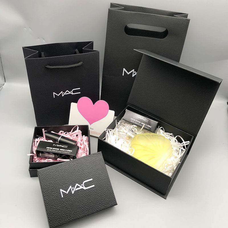 

T10 Mac Counter Mac/Mac Lipstick Case Packing Bag Lipstick Lip Balm Liquid Foundation Gift Box Gift