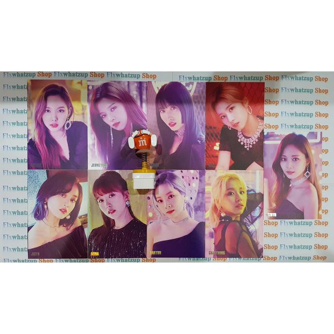 Sale Twice Lights Accordion Postcard Official (Rare Concert Merchandise)
