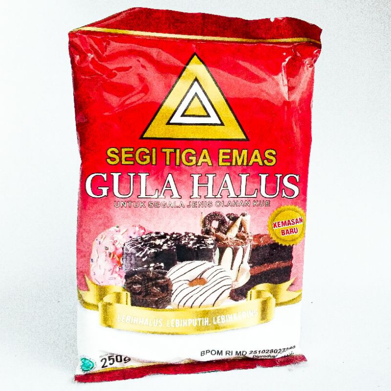 Jual Gula Halus Segitiga Emas 250 Gram Shopee Indonesia 4047