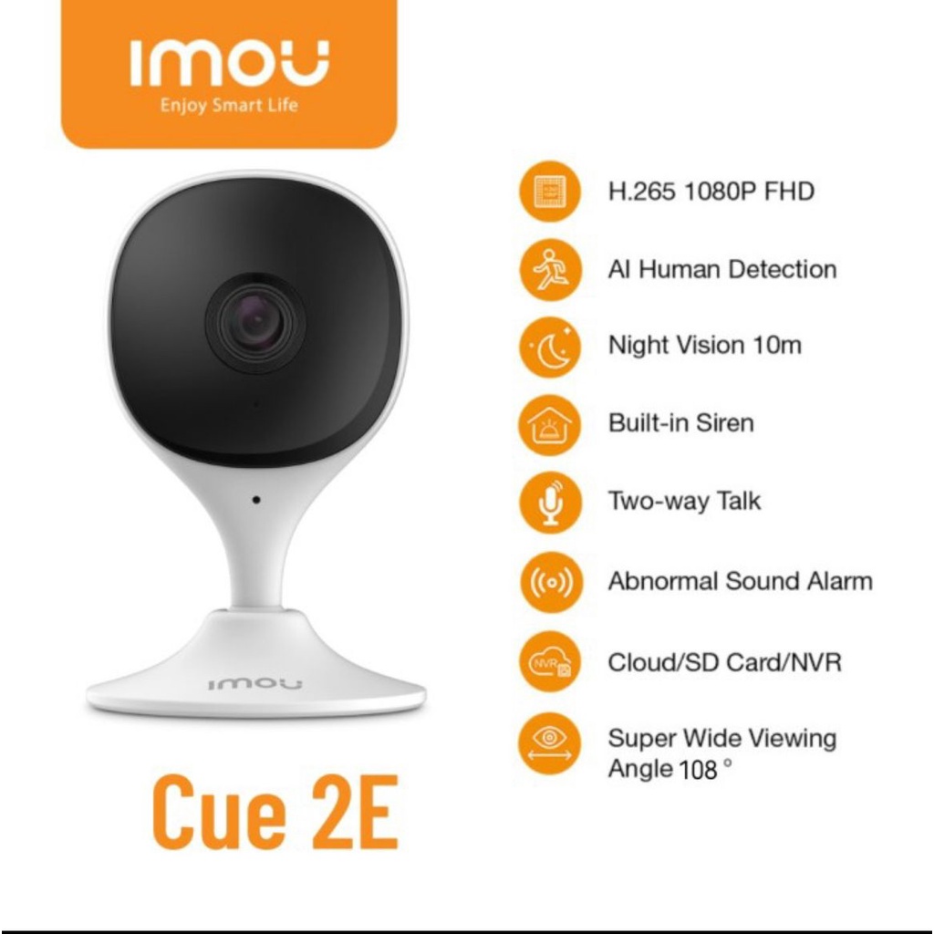 Imou Cue 2D 2MP Indoor Smart Security Camera (Two Way Talk)