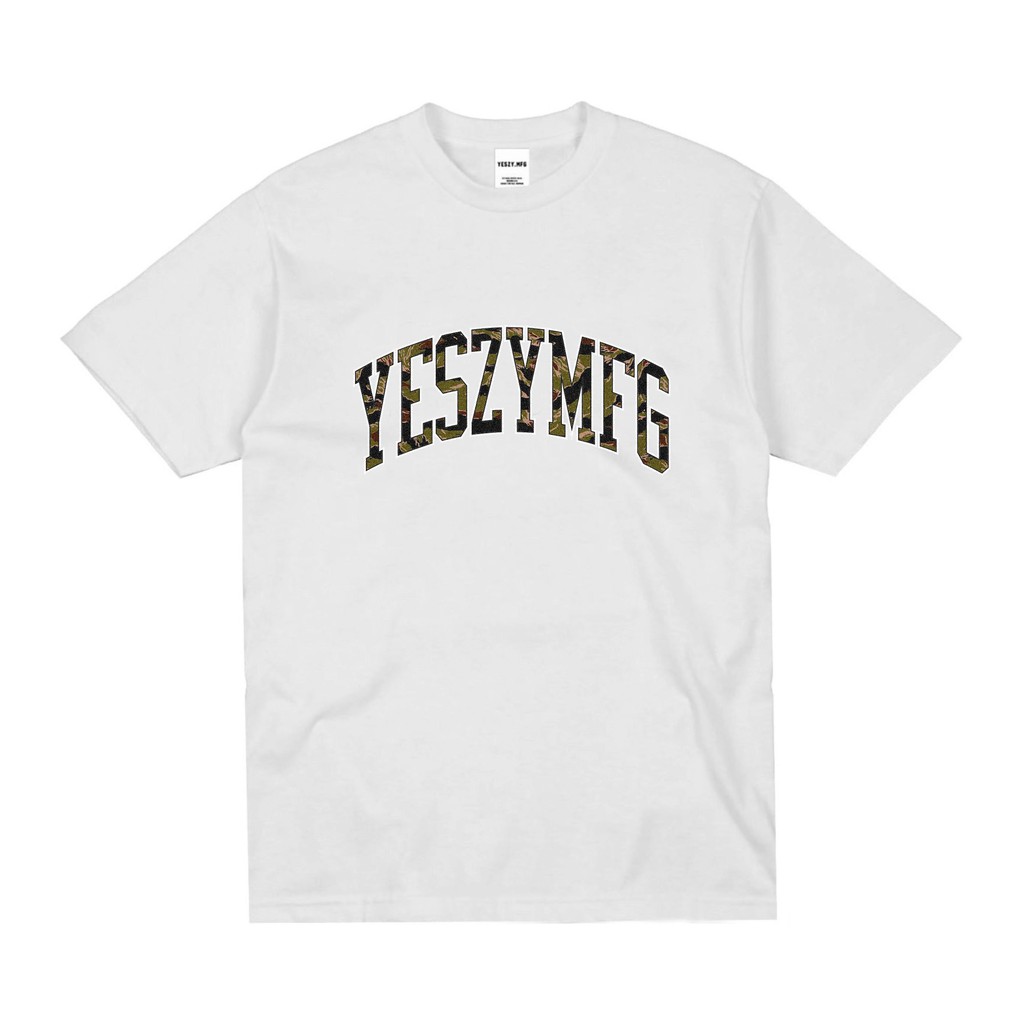 YESZY.MFG Tshirt White Ancient F. Camo