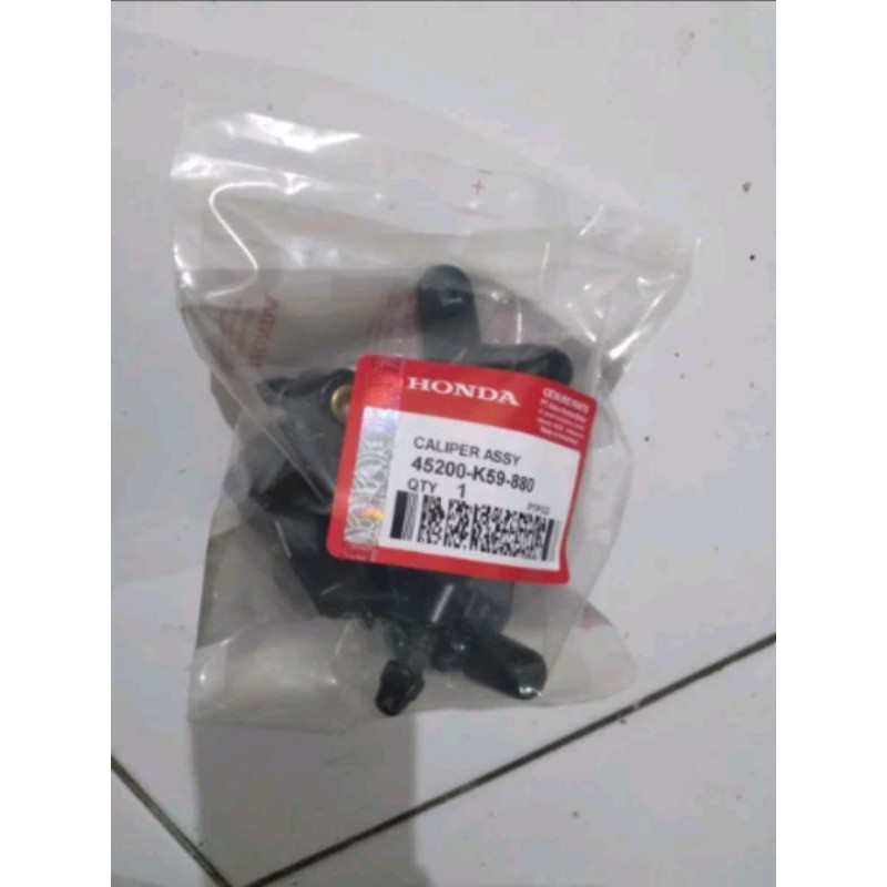 caliper assy master rem cakram bawah beat fi vario 150 125 110 cbs kaliper kepala babi