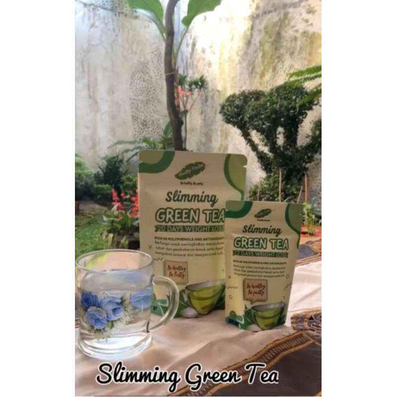 

Sliming green tea