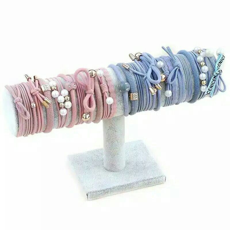 Ikat Rambut 12 In 1(  KEMASAN PLASTIK )Fashion Wanita / Accesories Rambut Import / Ikat Rambut-3