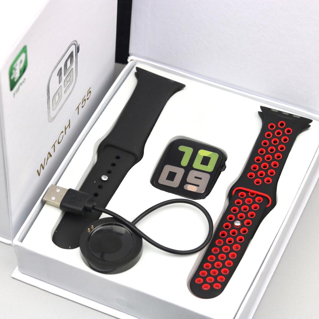 Original TERLARIS JAM TANGAN WANITA SMARTWATCH T55 DOUBLESTRAP Premium Kekinian
