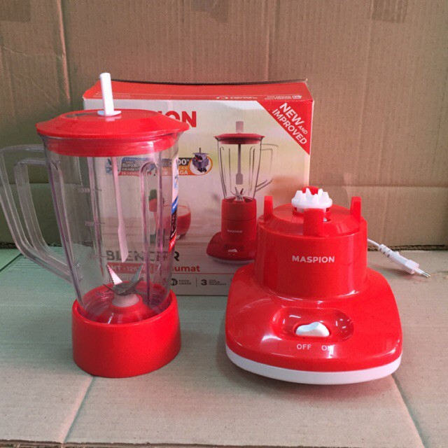 Blender Plastik Maspion MT 1261PL Kapasitas 1 Liter