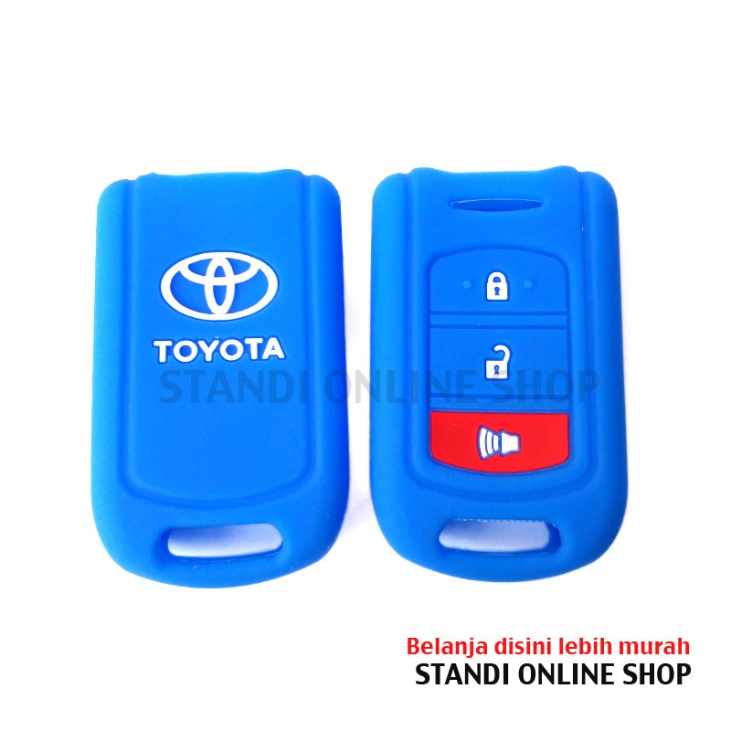 Kondom Kunci Silikon Remote Keyshirt Toyota New Rush