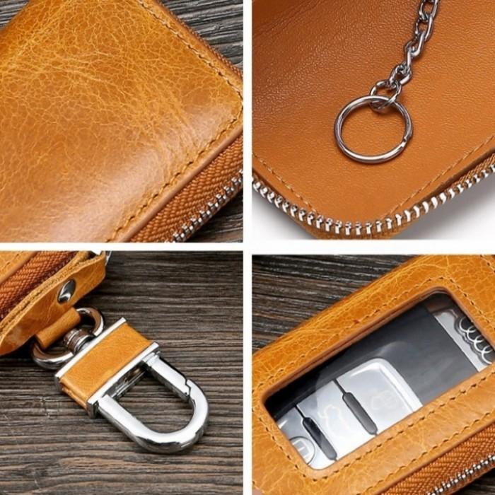 Dompet Kunci Mobil Keyless Kulit Asli. Dompet STNK