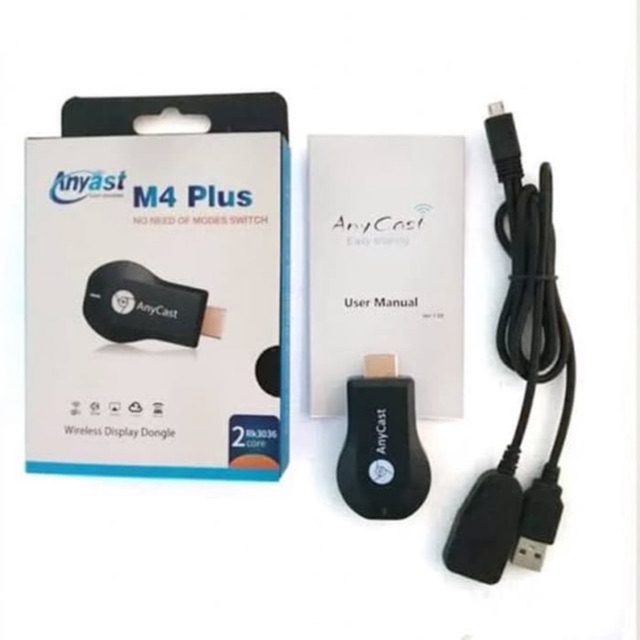 Dongle M4 Plus Anycast WIFI Display Reciever Tv EsCast