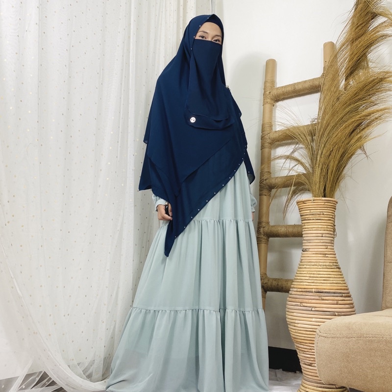 Gamis Aluna / Aluna Dress Kerut