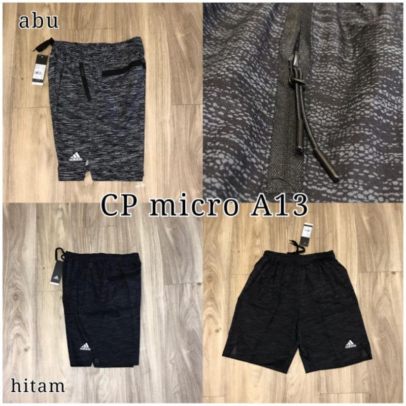 Celana Training pendek parasut micro casual olahraga CPLA3