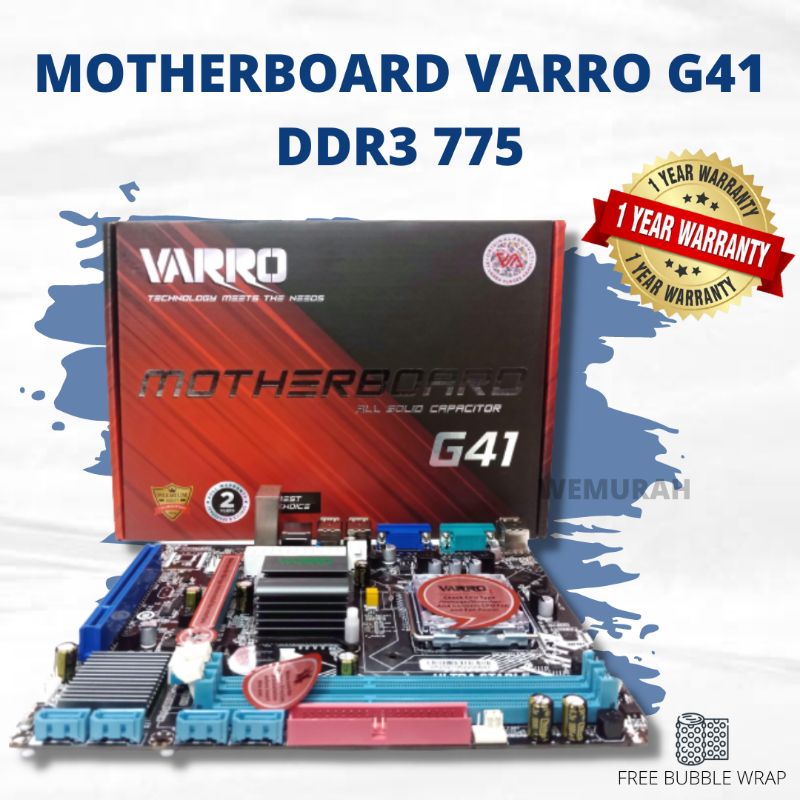 Mainboard G41 Varro Socket 775 DDR3 - MOBO Komputer