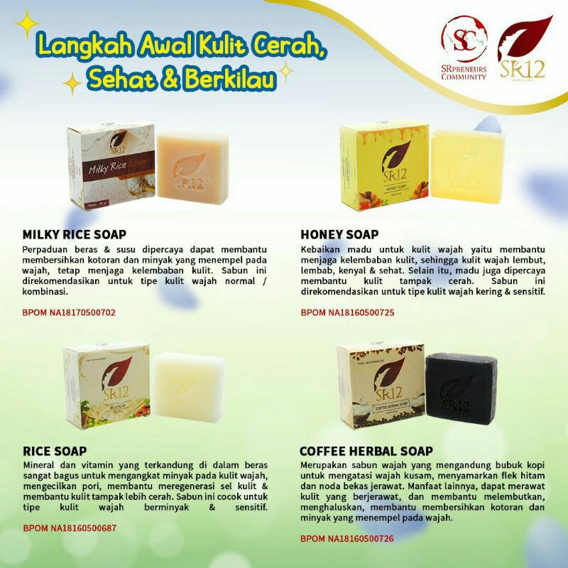 AMPUH Milky Rice Soap/sabun beras susu/sabun herbal/sabun jerawat original aman sudah bppom