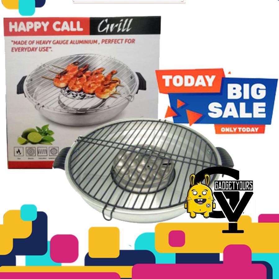 [>TERLARIS<] HAPPY CALL GRILL ROASTER -Alat pemanggang bakar bakar Serbaguna / bakaran sate,sosis .,