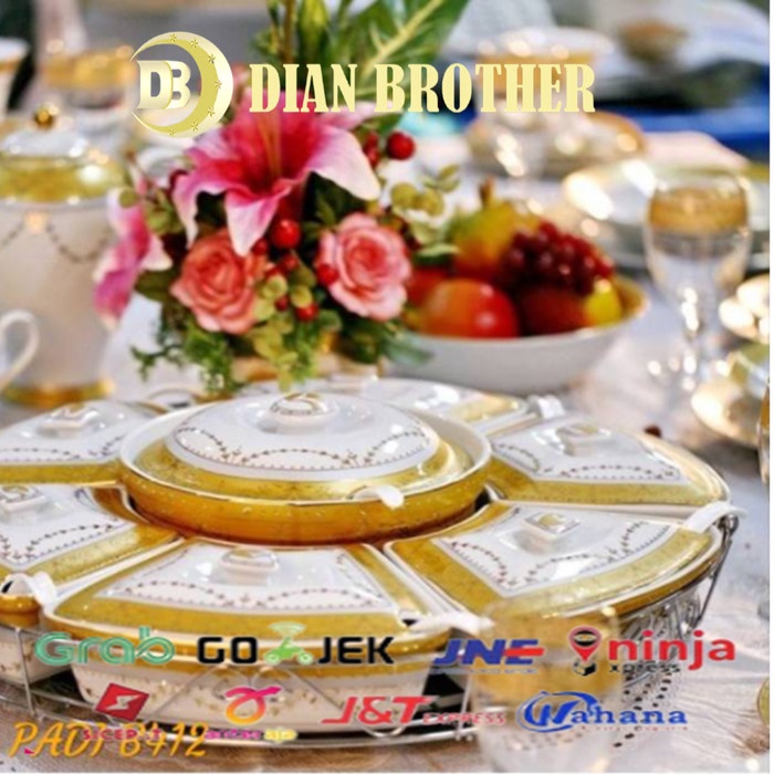 Saji Prasmanan - Vicenza Prasmanan Set Wadah Saji Isi 7 B-412