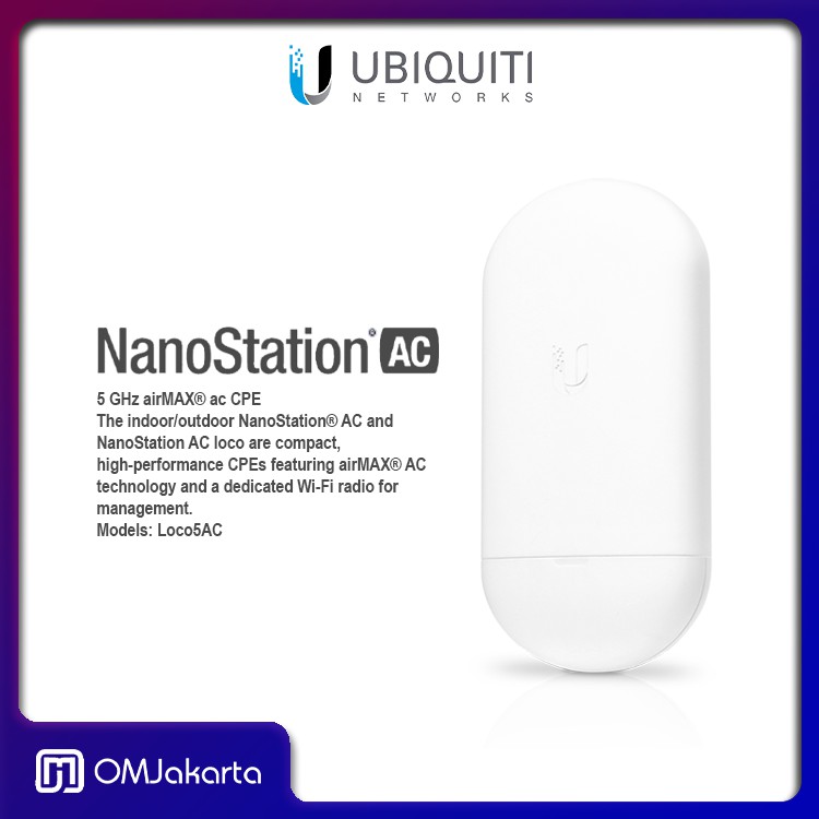 Ubiquiti NanoStation 5AC Loco (Loco5AC)