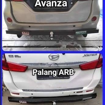 Hiasan Mobil Towing bar ARB Avanza-Xenia Veloz 2019 besi pengaman Bumper belakang Aksesoris Mobil