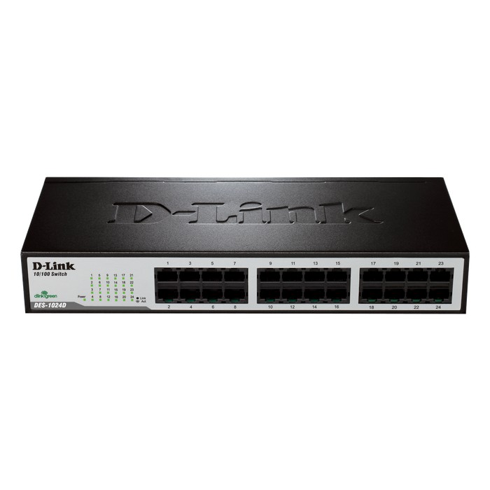 Switch Hub D-Link DES-1024D DLink 24 Port Rackmount DES 1024D