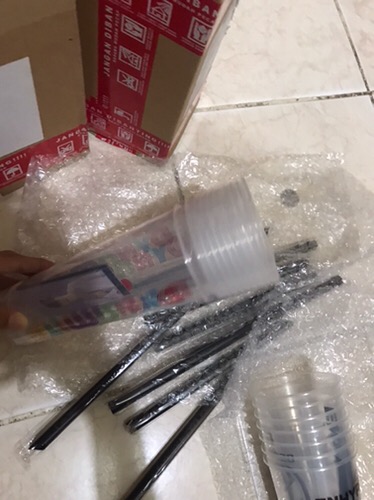 Bts Reusable Cup Logo Hati