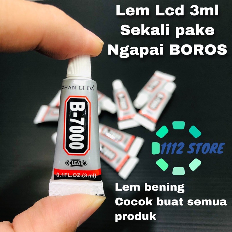 

Lem b 7000 - lem LCD , lem touchscreen - lem handphone ,lem bening b7000 3ml