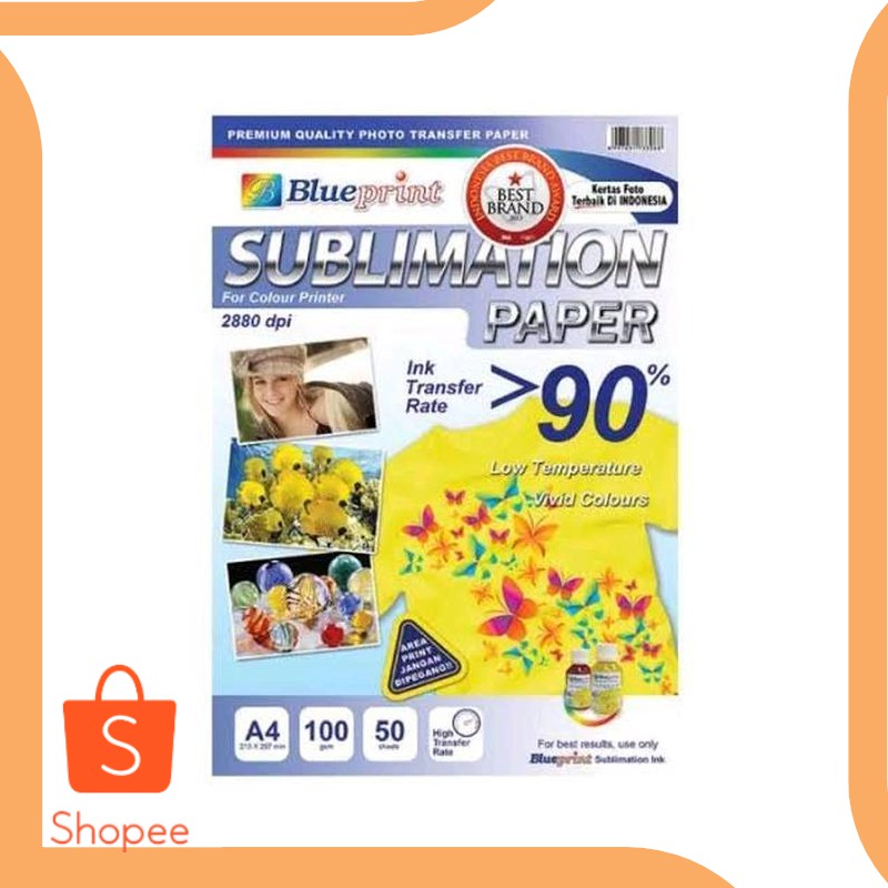 

Unik parts PAPER BLUEPRINT SUBLIM A4 100 GRM - KERTAS FOTO SUBLIM A4 20DE Berkualitas