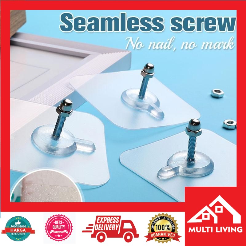 Gantungan Kait Bingkai Foto &amp; Kait Baut / SEAMLESS SCREW