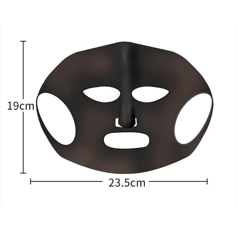 # Kaos T-Shirt Wanita Lengan Pendek Motif Print #Masker Wajah Bentuk V Bahan Silikon Anti Kerut Reusable