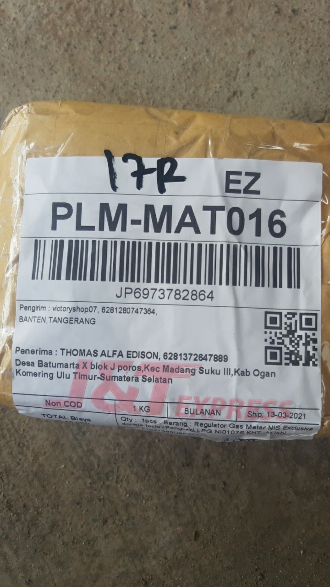 Regulator Gas Meter Nis Exclusive Double Lock/2pengunci Lpg Ni0107s Kht + M Lebih Awet