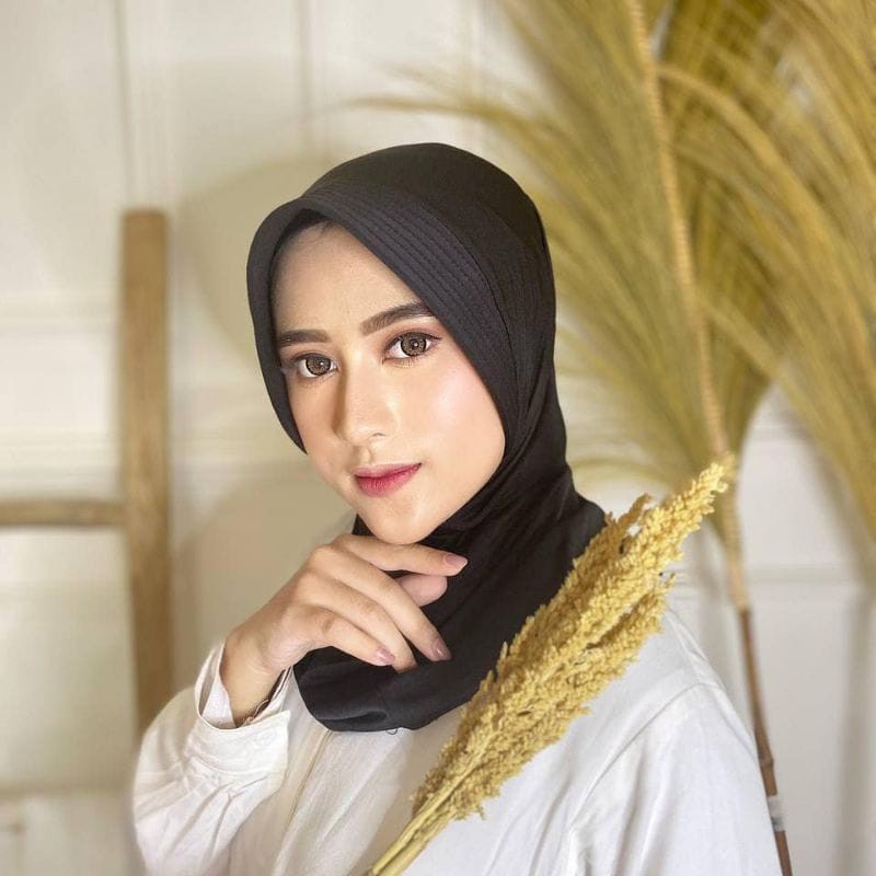 MURAH 1KG=(14pcs) Jibab Sport Murah /Jilbab Lycra Instan Jokowi /ADDIBA SERPOL-7