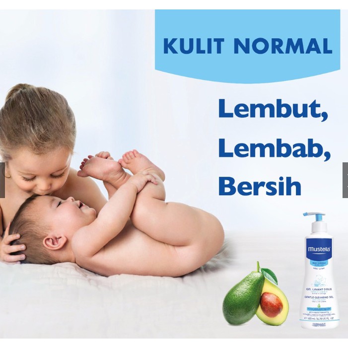 Mustela Gentle Cleansing Gel Hair And Body 200ml
