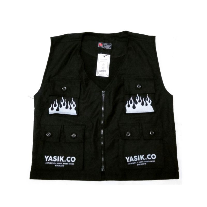 VAST JACKET BLACK | ART FIRE WHITE | YASIK.CO