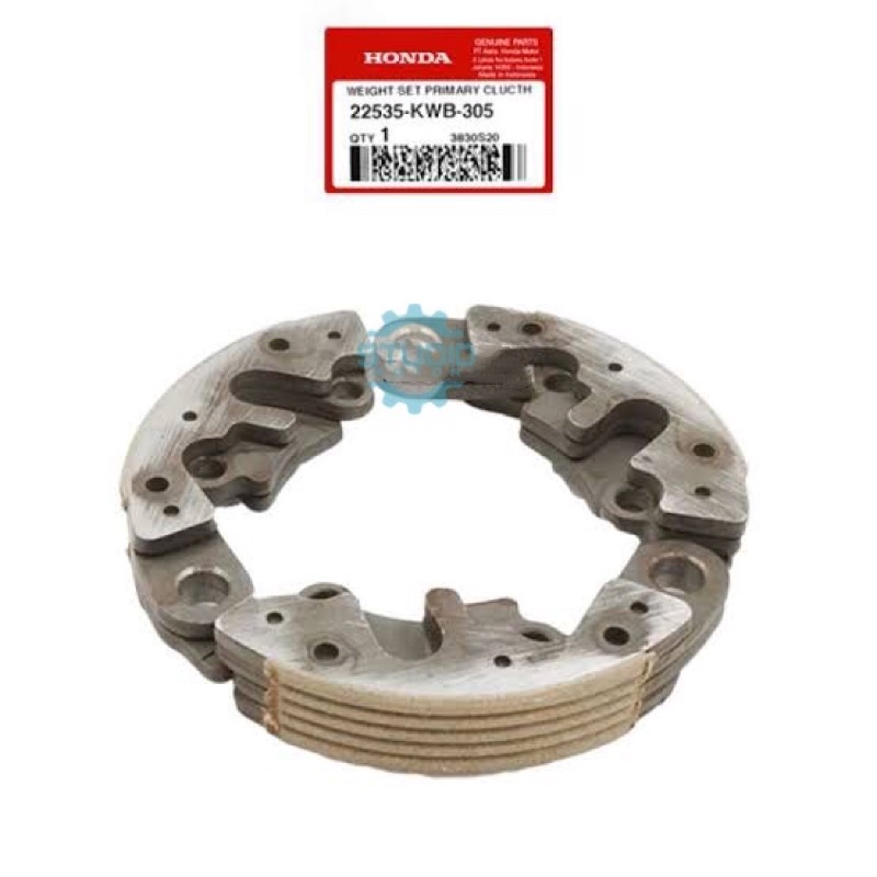 Kampas Ganda Revo Absolut Blade Supra Fit New 22535KWB305 22535-KWB-305