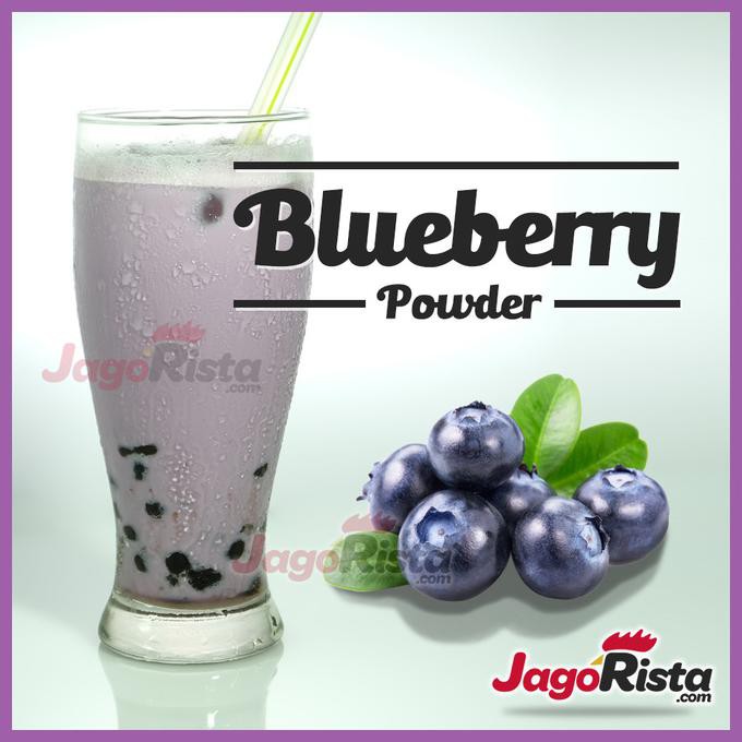 

PROMO ENAK 1 Kg Jagorista - Blueberry - Premium Bubble Drink Powder Terlaris